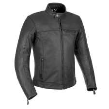 Oxford Walton motoros bőrkabát fekete motoros kabát