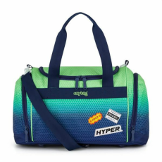  OXY Ombre sporttáska - 45x22x28 cm - kék/zöld