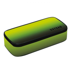  OXY Ombre szögletes JUMBO tolltartó gumipánttal - OXY BAG - fekete/zöld copy tolltartó