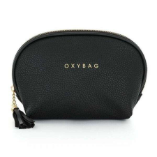OXYBAG Day Leather Black kozmetikai táska / neszesszer -15,5x7,5x14 cm smink kiegészítő
