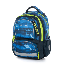 Oxybag Iskolai hátizsák OXY NEXT Camo kék iskolatáska