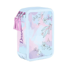 Oxybag kolibris 3 emeletes tolltartó - Pastel Flowers tolltartó