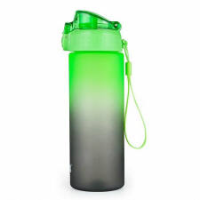 Oxybag matt műanyag kulacs 600 ml-es - fekete-zöld kulacs, kulacstartó