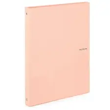 Oxybag Pastelini gyűrűs dosszié, A5, PVC, barackszínű füzet
