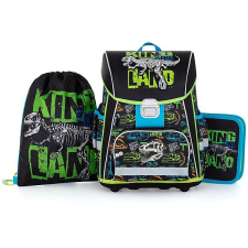 Oxybag Premium Dinosaurus, 3 részes iskolatáska