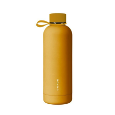 Oxybag rozsdamentes acél termosz, kulacs 500 ml - sárga kulacs, kulacstartó
