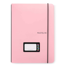 OXYbook füzet A/5, 40 lapos, vonalas, PASTELINI, pasztell rózsaszín füzet