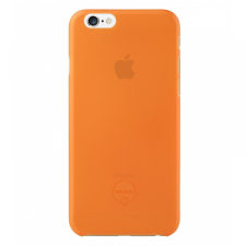 OZAKI OZAKI-OC555OG ocoat 0.3 jelly iPhone 6/6S hátlap tok + Kijelzővédő fólia - Narancs tok és táska