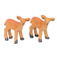  őzike álló poly 4,8cm 2db-os csomag dekorációs kellék