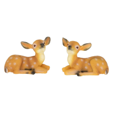  Őzike fekvő poly M3,5cm dekorációs kellék