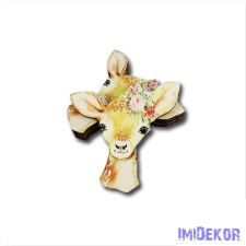  Őzike figura 7x5cm dekorációs kellék