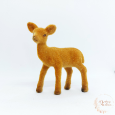  Őzike - flokkolt dekorációs kellék