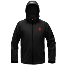 Ozoshi Kohiji Softshell férfi dzseki, fekete, 2XL férfi kabát, dzseki