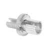 P2R (Motorisé) P2R Üreges bowdenfeszítő csavar motorkerékpárhoz, M8x125 mm átmérő, hosszú, hasított, gázkarhoz (egyenként) P2R (Motorisé)  Vázak, idomok, kiegészítők Csavarok és alkatrészek