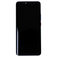  P4-02352FRL Gyári Huawei Mate 20 Pro fekete LCD kijelző érintővel kerettel előlap mobiltelefon előlap