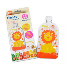  P&amp;M Papoo Original tasak bébiételekhez, oroszlán 6 db babaétkészlet