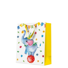 P.W.AGB1028205 Circus Elephant papír ajándéktáska large 26,5x33,5x13cm ajándéktasak