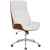 PAAL Varel modern irodai szék forgószék fehér-dió