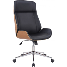 PAAL Varel modern irodai szék forgószék fekete-natúr forgószék