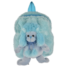  Pack Mates világoskék, pudlis plüss hátizsák – 25 cm plüssfigura