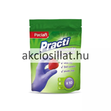 Paclan Practi Nitril Kesztyű M/L 10db védőkesztyű