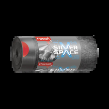 Paclan Silver Space zárószalagos szemeteszsák 35l (*15zsák) 53cm*60cm tisztító- és takarítószer, higiénia