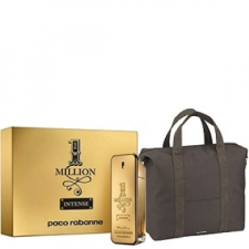Paco Rabanne 1 Million Intense SET: edt 100ml + víkendová Táska kozmetikai ajándékcsomag