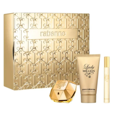 Paco Rabanne Lady Million, edp 50ml + edp 10ml + Testápoló 100ml kozmetikai ajándékcsomag