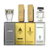 Paco Rabanne Travel Retail Exclusive, Set: Phantom EDT 5ml + Invictus EDT 5ml + 1 Million Elixír + 1 Million EDT 5ml