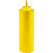 PADERNO Lenyomható adagaló palack, Paderno 360 ml, sárga konyhai eszköz