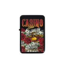 Padonio Benzines öngyújtó fekete színű - Casino Deluxe felirattal öngyújtó