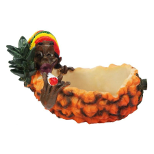 Padonio Cigarettát szívó raszta srácot ábrázoló hamutartó - Polirezinből készült hamutartó