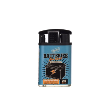 Padonio Világoskék színű újratölthető öngyújtó jet lánggal - Batteries felirattal öngyújtó