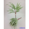  Páfrány 13 ágú hamvas bokor 46 cm mű álló leveles cserepezhető