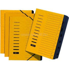 Pagna A4 7 rekeszes A-Z  sárga rendezőmappa (P2408105) mappa