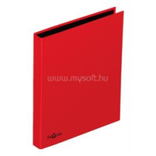 Pagna A4 nyomtatott karton 25 mm 4 gyűrű piros gyűrűs mappa (P2060503) gyűrűskönyv