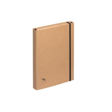 Pagna Gumis mappa, A4, 40 mm, nátronpapír, PAGNA "Pur", barna mappa