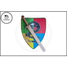  Pajzs karddal - Sárkány színes fajáték