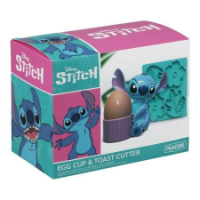 Paladone Egg Cup, Disney: Stitch, Official, Tojástartó és pirítós serpenyő szett konyhai eszköz