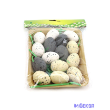 Pálcás színes tojás 14db/csomag kb 4cm - D dekorációs kellék