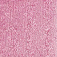 Pale Rose dombornyomott papírszalvéta 40x40cm, 15db-os papírárú, csomagoló és tárolóeszköz