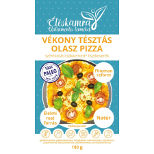 Paleolit Éléskamra Éléskamra Vékony tésztás olasz pizza CH csökkentett lisztkeverék 180g (Paleo) reform élelmiszer