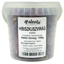 Paleolit Hibiszkuszvirág egész 100g vödrös Hibiscus whole gyógytea