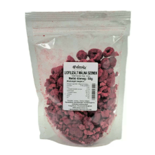 Paleolit Liofilizált málna szemek 50g Raspberries freeze-dried reform élelmiszer