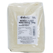 Paleolit Mandulaliszt zsírtalan 300g BOPP (préselvényből) alapvető élelmiszer