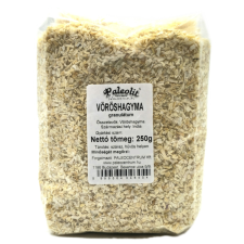 Paleolit Paleolit Vöröshagyma granulátum 250g Onion minced 1-3mm alapvető élelmiszer