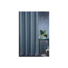  Palermo öko stílusú sötétítő függöny Kék 140x250 cm lakástextília