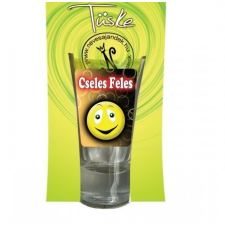 Pálinkás pohár, Cseles feles pálinkás pohár
