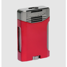 Palio Palió Pro Antares dupla szúrólángos szivargyújtó - piros és gunmetal színű öngyújtó