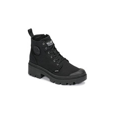 Palladium Magas szárú edzőcipők PALLABASE TWILL Fekete 36 női cipő
